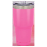 Keto On Beaches Stainless Steel tumbler with Lid - Laser Engraved/Powder Coated Laser Engraved