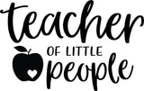 Teacher of Little People - Laser Engraved Tumbler - Great Teacher Gift! Laser Engraved