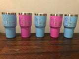 Girls Weekend - Cheaper Than Therapy - Laser Engraved 30 oz. Tumbler Laser Engraved